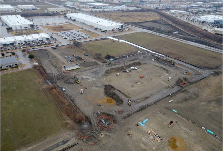 Peinado Construction breaks ground on new sports complex in Frisco, TX.